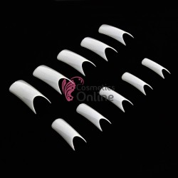 Tipsuri clasie 300 bucati cu bordura mica Crem TPS10EE - 67472